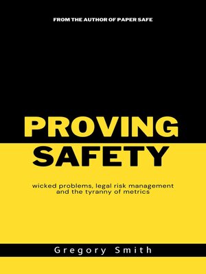 cover image of Proving Safety